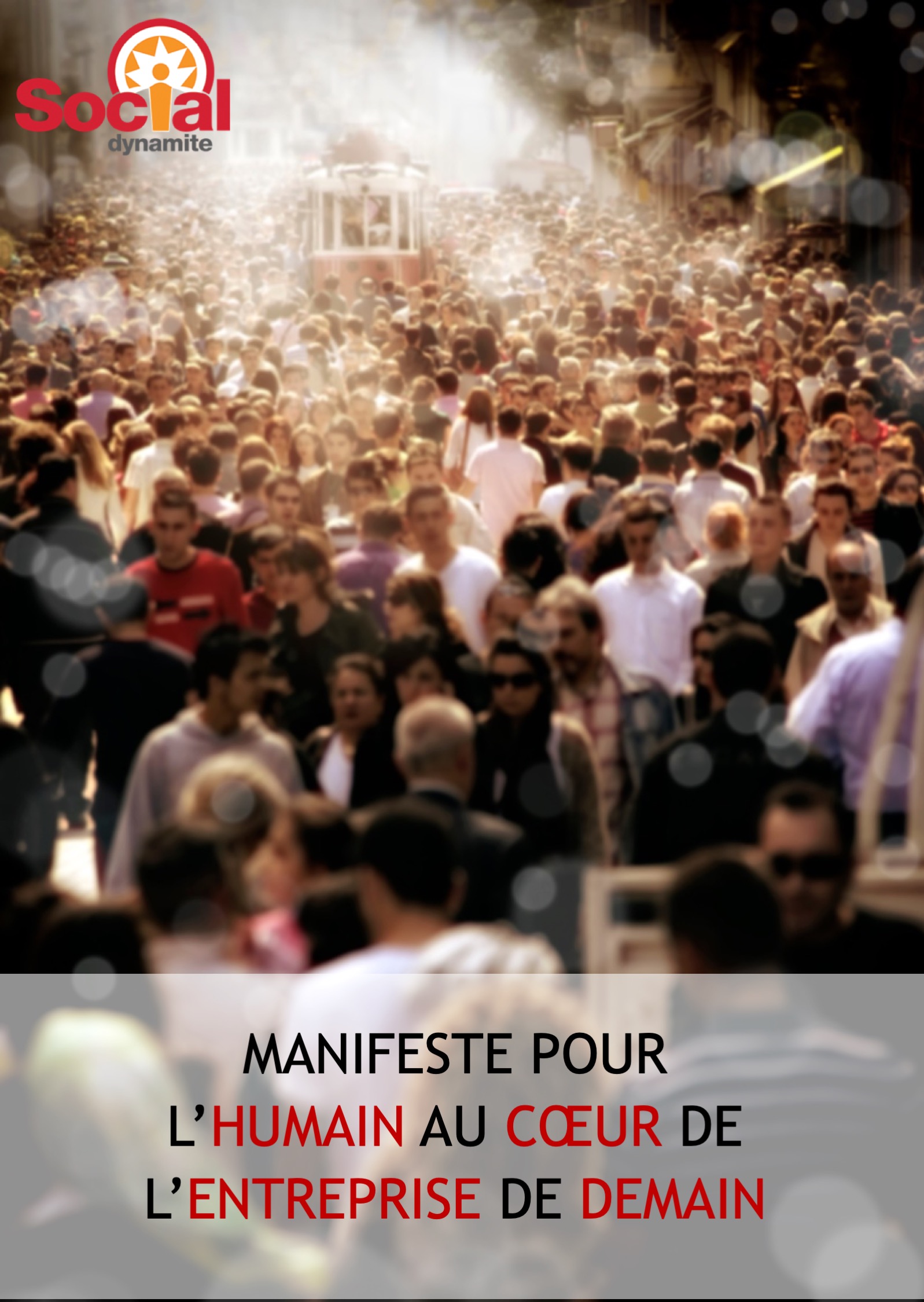Couverture du Manifeste pour l’Humain au cœur de l’entreprise de demain, 2018